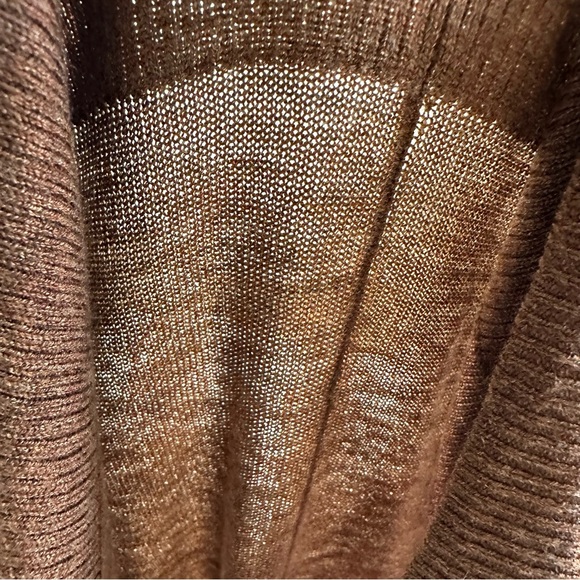 H&M Viscose Blend Women's Brown Crew Neck Oversized Sweater Size S - Picture 11 of 11